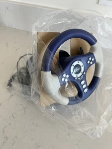 Naki Minicube Gear Racing Wheel Compatible with Nintendo GameCube - Picture 1 of 4