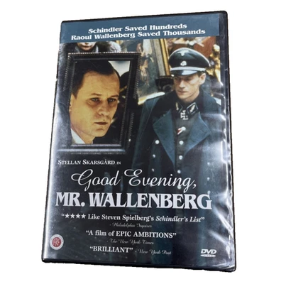 sealed Good Evening, Mr. Wallenberg DVD Stellan Skarsgard Holocaust Escape - Image 1 of 4