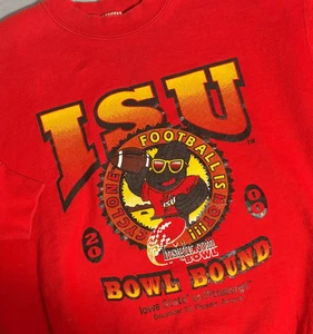 Vintage Fruit of the Loom 2000 Iowa State University Cyclones Sweatshirt Size L - Picture 1 of 6
