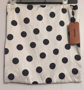 Missoni Pillow Cover Black Polka Dot 16x16 NWT - Picture 1 of 4