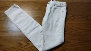 Gap Girls Denim Stretch Super Skinny 14 Slim White EUC - Picture 1 of 6