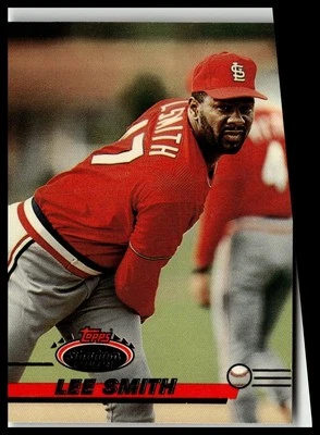 1993 Stadium Club #462 Lee Smith St. Louis Cardinals MM - Image 1 of 2