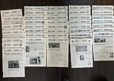 1948–1963 Sunoco SUN NEWS Corporate Newspapers Petroleum Gas Oil Refinery Papers - Image 1 of 4