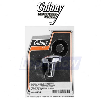 Colony Stem Bolt and Washer Kit for 1989-1992 Harley Davidson FXRS Low Glide af Foto 1 de 4