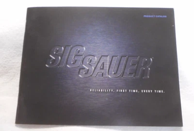 2008 Sig Sauer Product Catalog Sales Brochure Promotional Material - Image 1 of 4