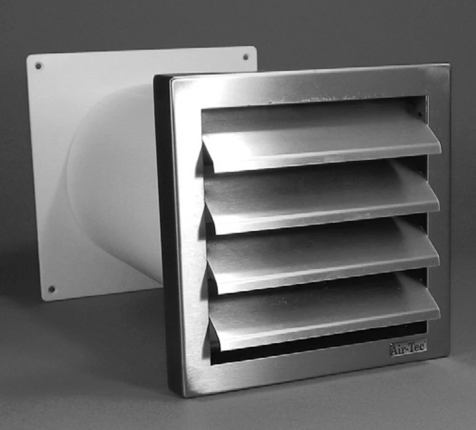 Mauerkasten Dunstabzug Ø 125mm Aussengitter Dunstabzugshaube Abluft Küche *50378 - Bild 1 von 1