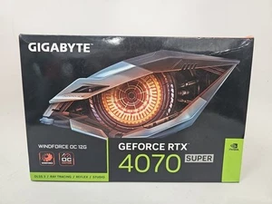 Gigabyte GeForce RTX 4070 Super WindForce OC 12GB GDDR6X NVIDIA Graphics Card - Picture 1 of 15
