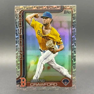 Kutter Crawford 2025 Topps Series 2 Topps Logo Foil Fanatics #515 Boston Red Sox - Picture 1 of 1