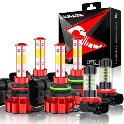 Faros LED altos/bajos + faros antiniebla para Honda Accord 2006 2007-2012 Foto 1 de 4