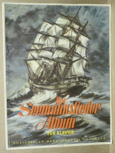 Musiknoten " Das Seemannslieder Album " für Akkordeon ,oder Klavier. - Bild 1 von 2