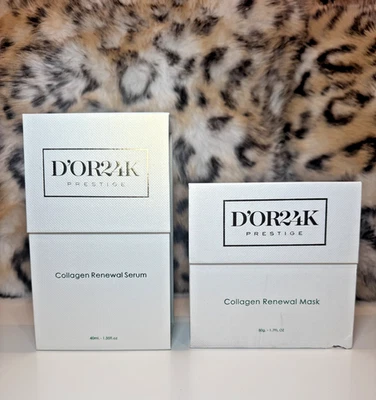 D'OR24K Prestige Collagen Renewal Serum & Mask Duo | BNIB | $4000 Retail - Image 1 of 4