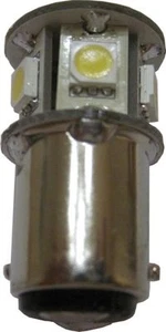 LED 1W 12V White Omni Bulb Miniature 1157 BA15D 7 x 5050 SMD - Picture 1 of 3
