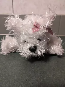 Ganz Webkinz White Terrier Plush Stuffed Animal Toy HS106 No Code 8in - Picture 1 of 7