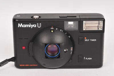 Mamiya U Prime f/2.8 Lens Premium Compact 35mm Film Camera with Mamiya Case - Image 1 of 4
