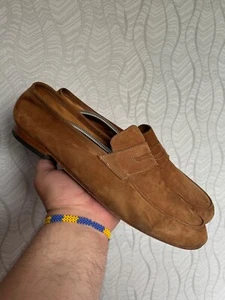 Zapatos Mocasines M. Gemi Para Hombre Cuero Marrón Hechos en Italia US11,5 - Imagen 1 de 11