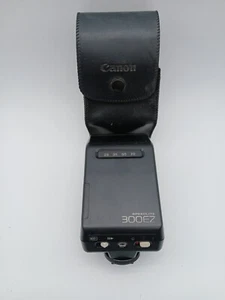 Canon 300 EZ Speedlite Flash With Case Untested - Picture 1 of 6