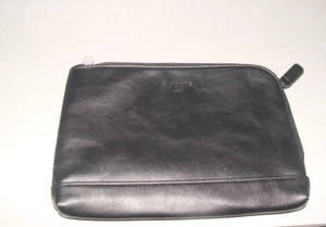 Diptyque Paris xQatar Schwarz Kunstleder Make-up Kosmetik Kulturbeutel Tasche - Bild 1 von 5