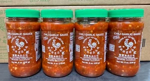 【4 Flaschen】Huy Fong Chili Knoblauchsauce 8 oz/226g*4 Flaschen. - Bild 1 von 3