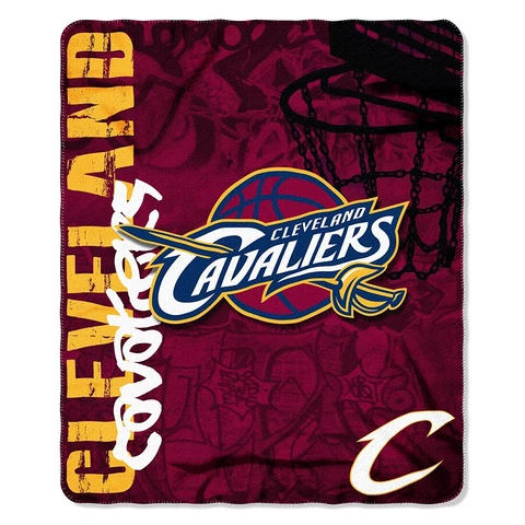 NBA "Hard Knocks" Fleece Throw Blanket (50" X 60") Cover