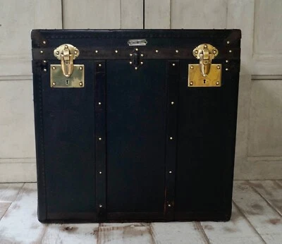 Antique “Malles Gisler Paris” Travel Trunk - Image 1 of 4