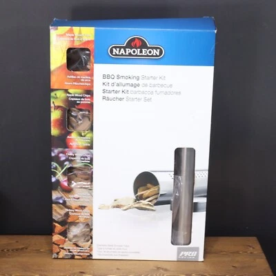 Kit de inicio para fumar barbacoa serie NAPOLEON PRO 67020 tubo de acero inoxidable con astillas NUEVO EN CAJA Foto 1 de 4