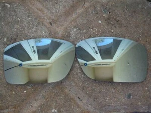 Galaxy Ersatzlinsen Für Oakley Double Edge OO9380 Polarisiert Silber - Picture 1 of 7