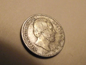 #3406 Niederlande; 10 Cent 1882 - Bild 1 von 4