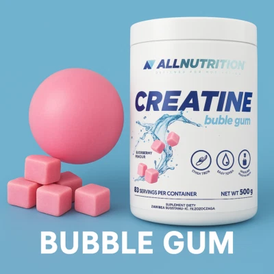 Allnutrition Creatine Creatin Muscle Max  500 g Kaugummi Kreatin Monohydrat - Bild 1 von 4