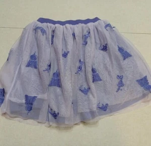 Hanna Andersson Disney Collection Aladdin Skirt Girls 130 CM US 8 Purple Tulle - Picture 1 of 4