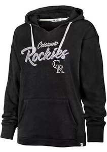 Women’s Colorado Rockies '47 Hoodie Sweater Pullover Charcoal Size XL NEW NWT - Picture 1 of 2
