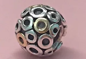 PANDORA | ORO 14K PLATA OH ENCANTO NUEVO 790325 RETIRADO RARO AUTÉNTICO ¡OH! O 925 - Imagen 1 de 5