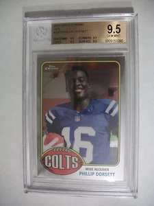PHILLIP DORSETT 2015 Topps Chrome 1976 #76-PD BGS GEM MINT 9.5 RC Colts - Picture 1 of 2