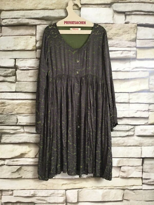 cocon.commerz PRIVATSACHEN WUNDERKAMM Kleid  aus BLOOMSILK in grün Größe 2-3 - Bild 1 von 4