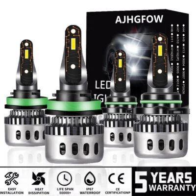For Toyota Highlander Limited Sport Utility 4-Door 2011-2021 LED Headlight Bulbs - Image 1 of 4