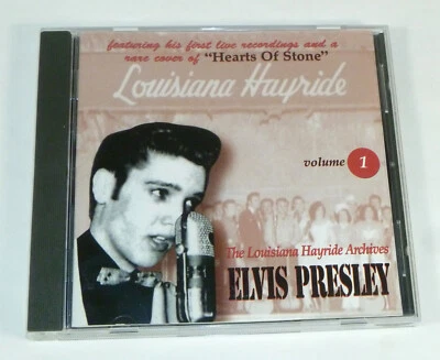 Elvis Presley - The Louisiana Hayride Archives Vol 1 CD - Live Radio Show - Image 1 of 3