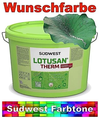 Südwest Lotusan Therm - Echte Silikonharz Fassadenfarbe für WDVS - WUNSCHFARBE - Bild 1 von 4