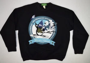 Penguin Sweatshirt VTG Grand Slam Munsingwear Size L 90s Penguins North Pole - Picture 1 of 10