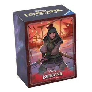 DISNEY LORCANA DECK BOX - Mulan New - Picture 1 of 1