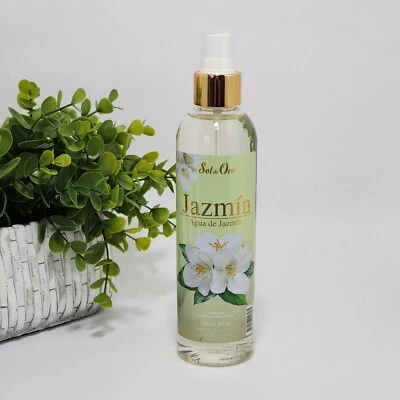Sol de Oro Água de Jazmin Colônia Spray Corporal Fragrância de Jasmim 250 mL/8 fl oz - Imagem 1 de 2
