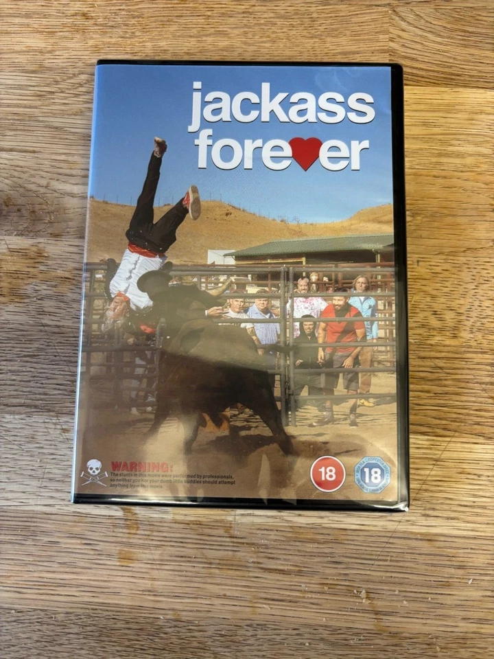 jackass forever dvd New Sealed pal 2 - Image 1 of 1