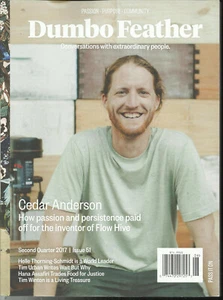 DUMBO FEATHER MAGAZINE, CONVERSATIONS WITH EXTRAORDINARY PEOPLE,  MAY, 2017  - Picture 1 of 1
