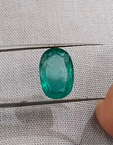 2.93ct Medium Jungle Green Natural Zambian Emerald stone - Picture 1 of 8