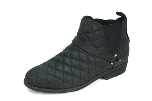 Teva De La Vina Dos Chelsea Quilted Black Slip-on Ankle Booties 10 eur 41.5 - Picture 1 of 16