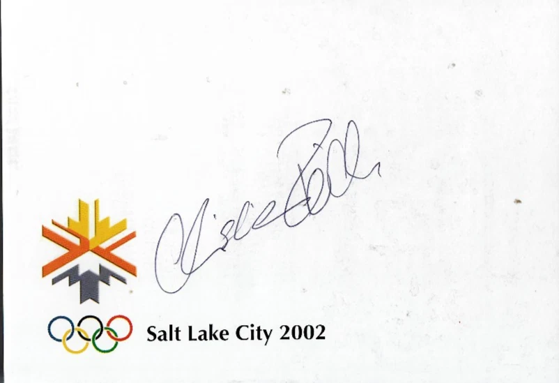 Olympia 2002 Silber * CHRISTIAN REICH * Bob * Schweiz - Bild 1 von 1