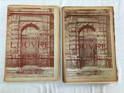 L’ARCHITECTURE ET LA DECORATION AUX PALAIS DU LOUVRE ET DES TUILERIES - Photo 1/4