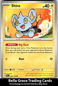 Shinx #068/193 SV02: Paldea Evolved Pokemon Common - Picture 1 of 2