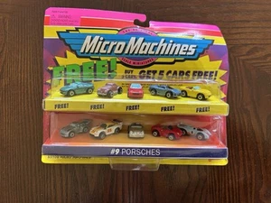 Micro Machines 1997 The Original Scale Miniatures #9 Porsche 911 917 Boxster NEW - Picture 1 of 6