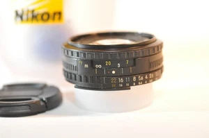 Nikon 50mm F/1.8 AI-S AIS E PRIME Pancake Objektiv für FA FM2N F3 FE FG F5 F100 DF - Bild 1 von 6