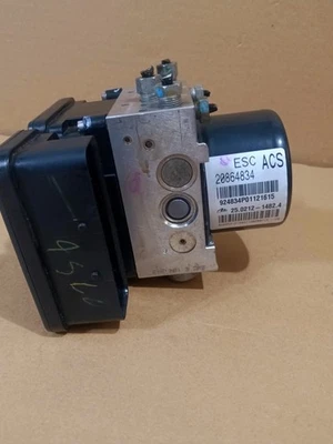 Cadillac SRX 2010-2016 3,0 L ABS módulo de bomba de freno antibloqueo negro 20864834 OEM Foto 1 de 4