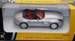 K-Line 4800 1:43  Kruisers Silver 2000 BMW Z8 Convertible Diecast Car - Picture 1 of 1